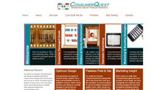 Desktop Screenshot of consumerquest.com